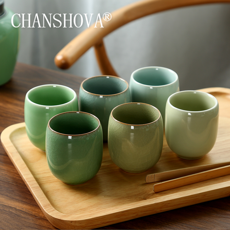 Coffee Tea And Sugar Set - CHANSHOVA-Porcelain Tea Cup Set, Traditional Chinese
