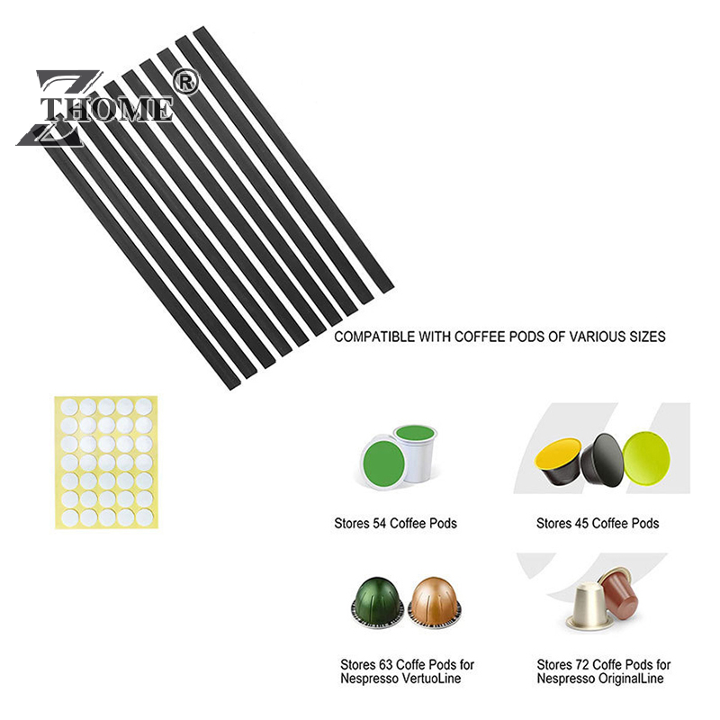 Coffee Capsule Holder - Coffee Pod Capsule Holder 6 Pack