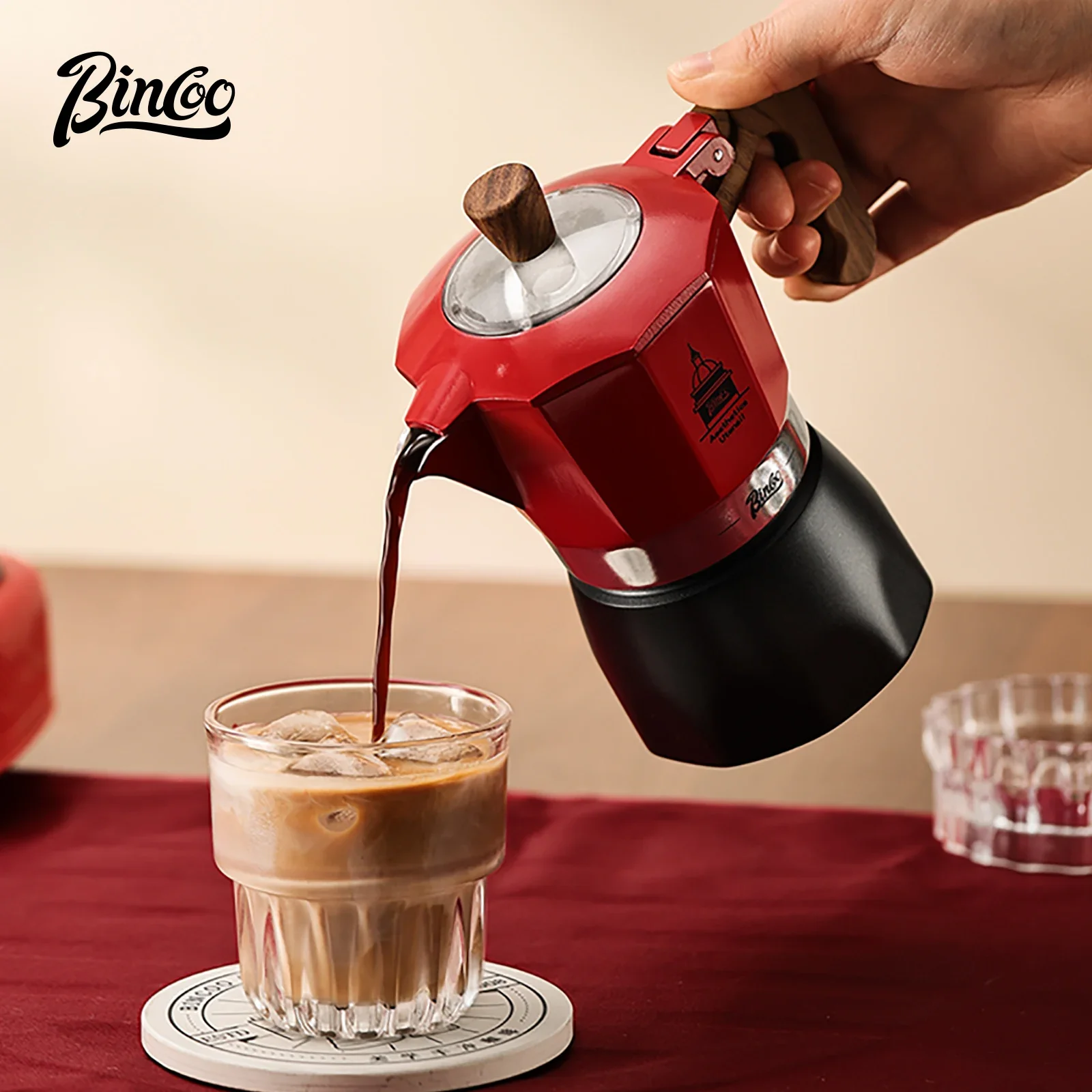 Bincoo Double Valve Coffee Mok - Coffee Tea Espresso ulasan dan harga