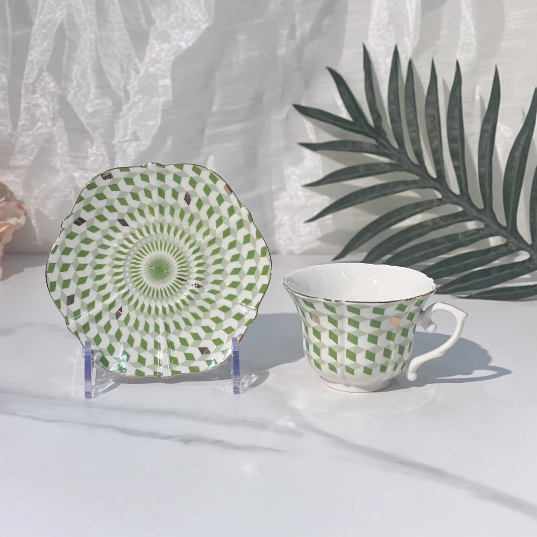 Light Luxury Blue and Green Co - Coffee Tea Green ulasan dan harga
