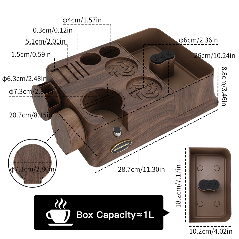 KISSHOME Espresso Tamper Stati - Coffee Tea Espresso ulasan dan harga