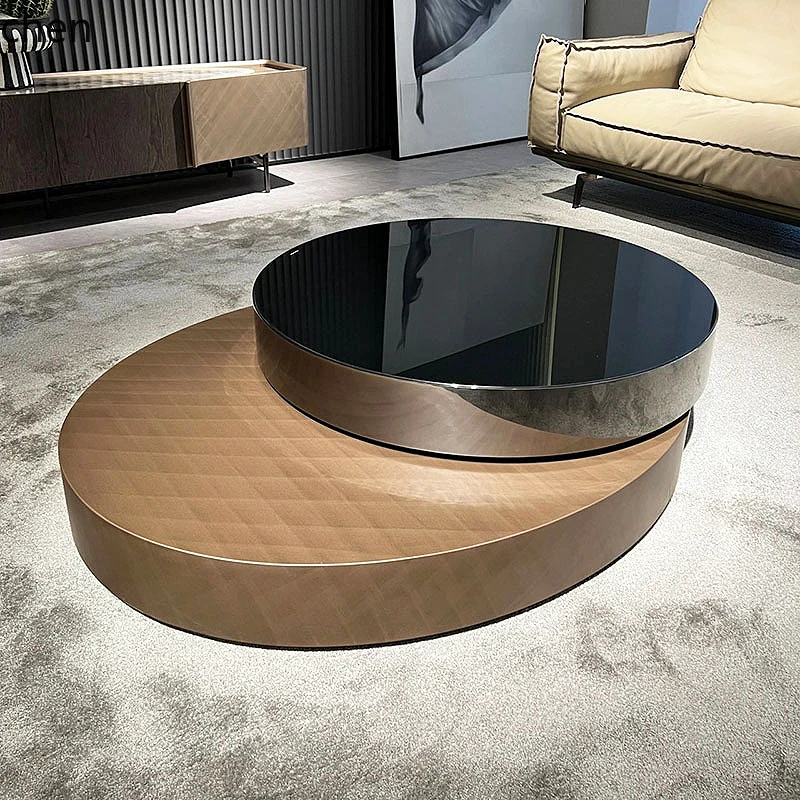 HT  Light luxury rotating coff - Coffee Tea Unit ulasan dan harga