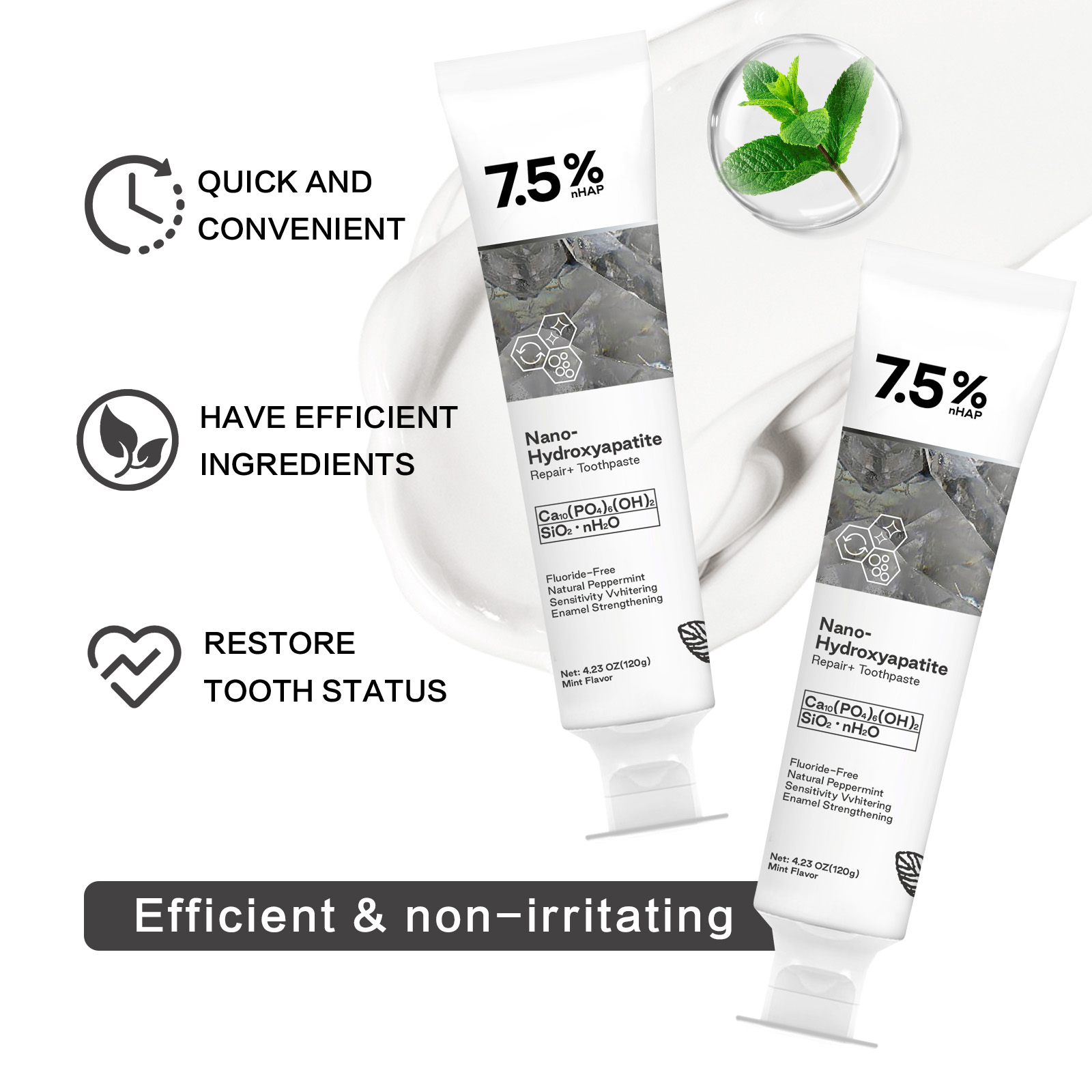 Nano Hydroxyapatite Toothpaste - Coffee Tea Unit ulasan dan harga