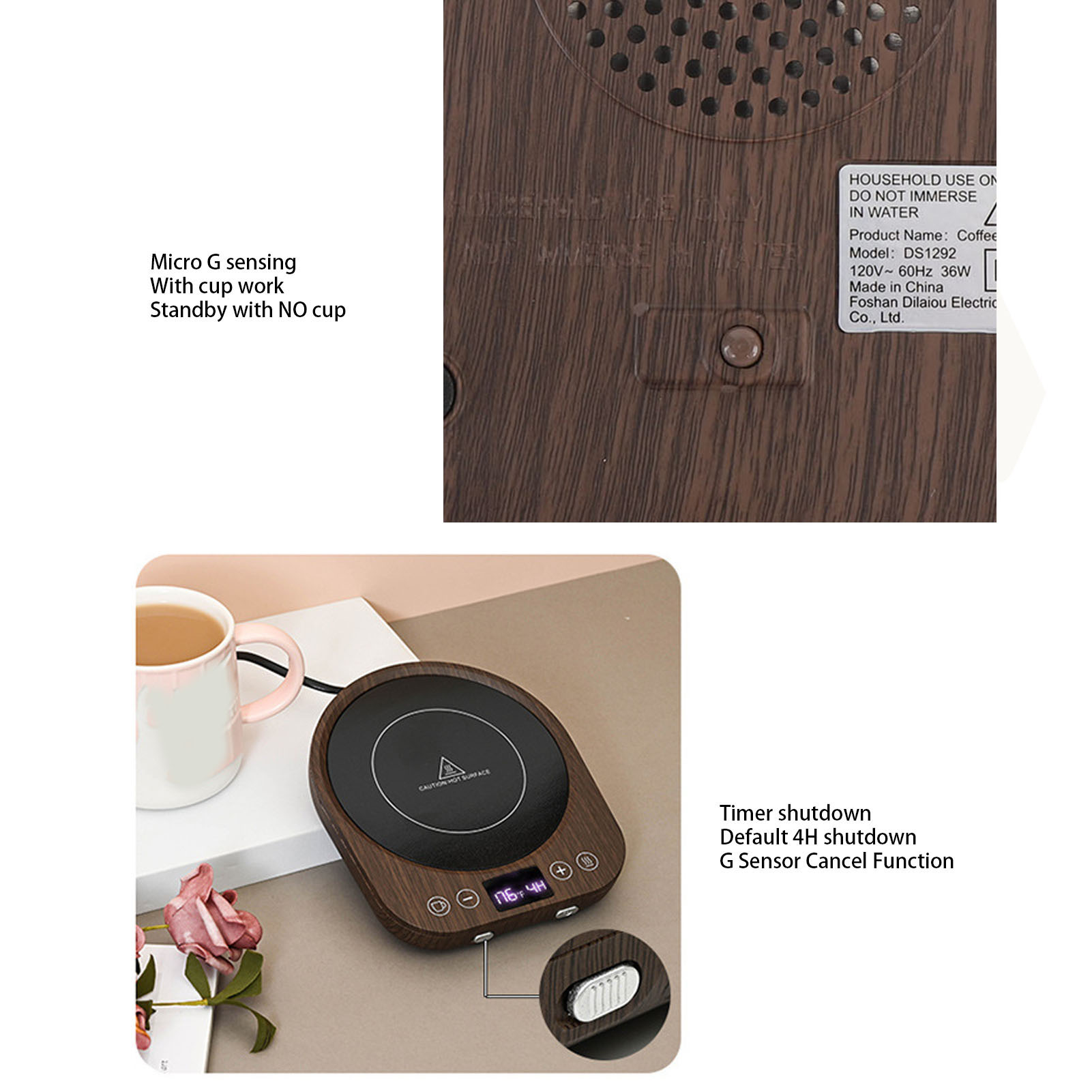 Mug Warmer 36W Fast Heating 3  - Coffee Tea Warmer ulasan dan harga