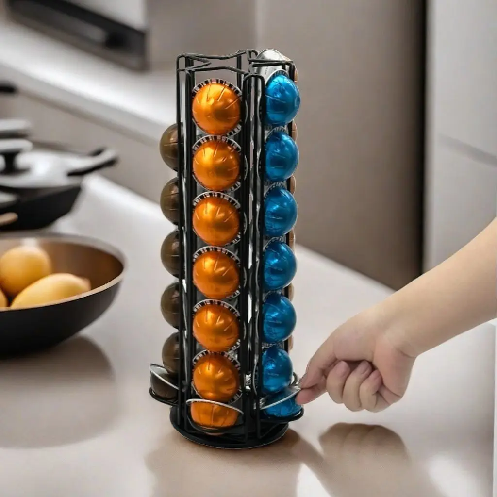 Vertuoline 35 Pcs Rotatable Co - Coffee Capsule Holder ulasan dan harga