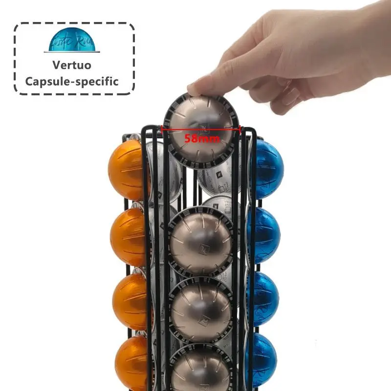 Vertuoline 35 Pcs Rotatable Co - Coffee Capsule Holder ulasan dan harga