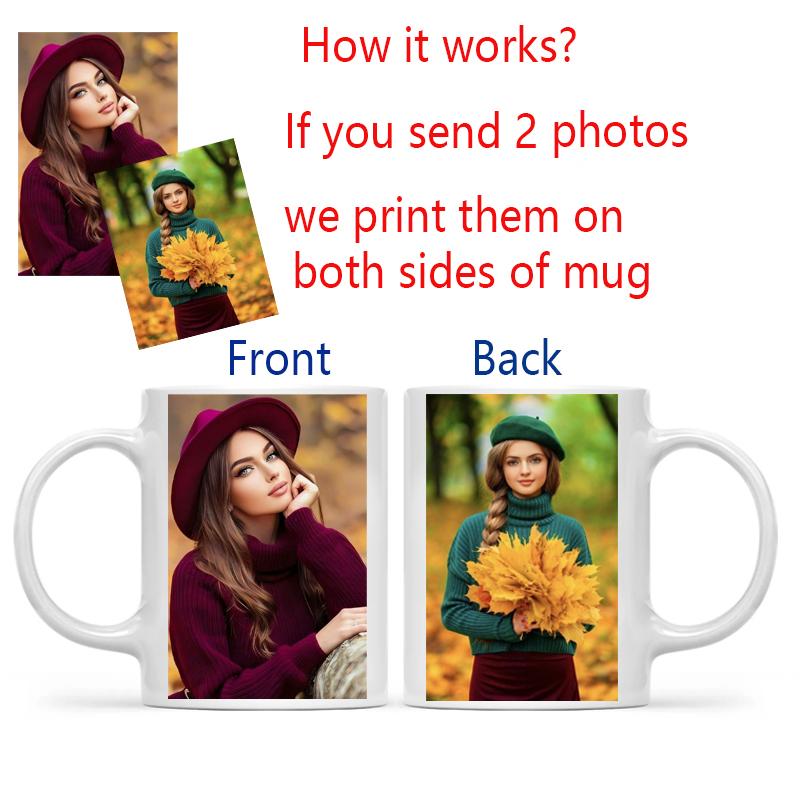Personalized Your Photo Mug, C - Coffee Tea Logo ulasan dan harga