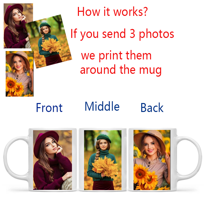 Personalized Your Photo Mug, C - Coffee Tea Logo ulasan dan harga