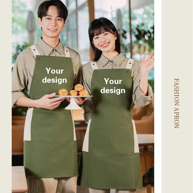 Waterproof Apron Customized Lo - Coffee Tea Logo ulasan dan harga