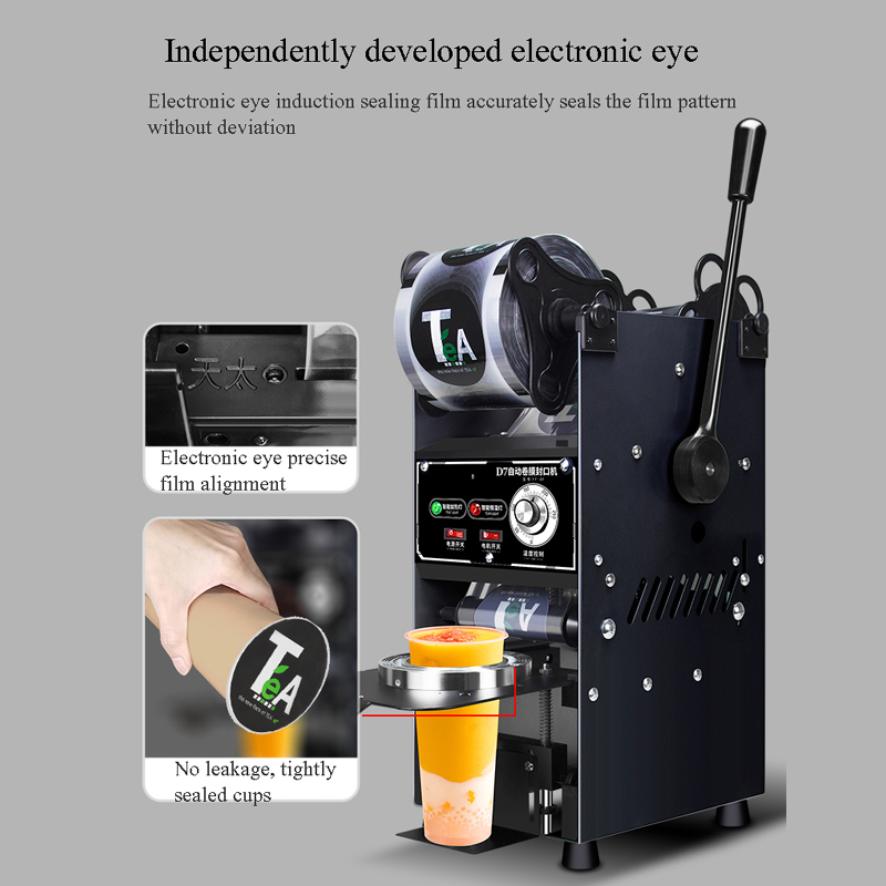 Automatic Cup sealing machine  - Coffee Tea & Company ulasan dan harga