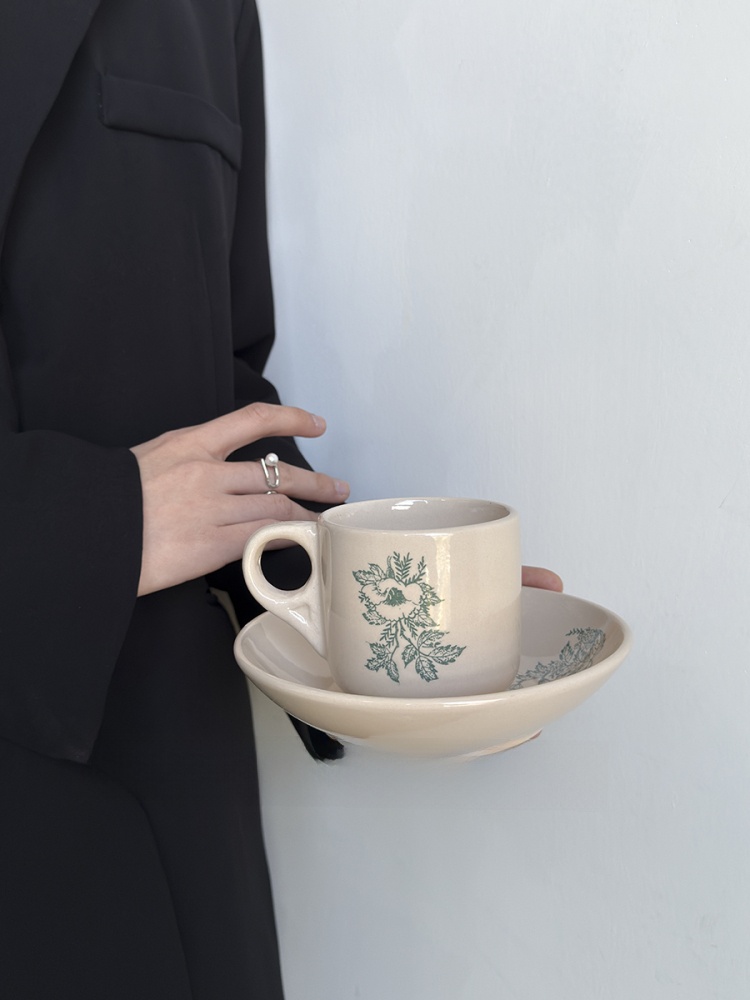 Limited Edition Vintage Spring - Coffee Tea Green ulasan dan harga