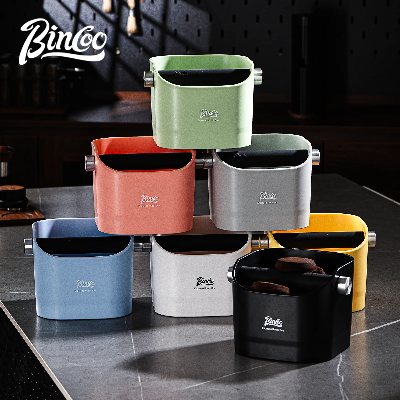 Bincoo Coffee Knock Box 0.8L E - Coffee Tea Espresso ulasan dan harga