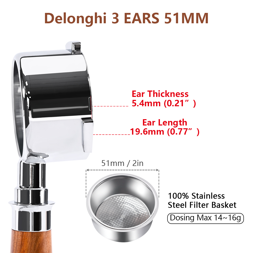 51mm Coffee Bottomless Portafi - Coffee Tea Espresso ulasan dan harga