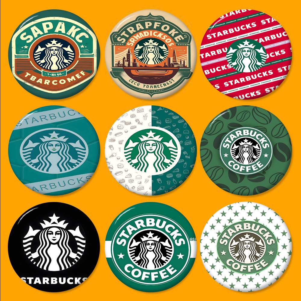 Cool S-Starbucks LOGO Tinplate - Coffee Tea Logo ulasan dan harga