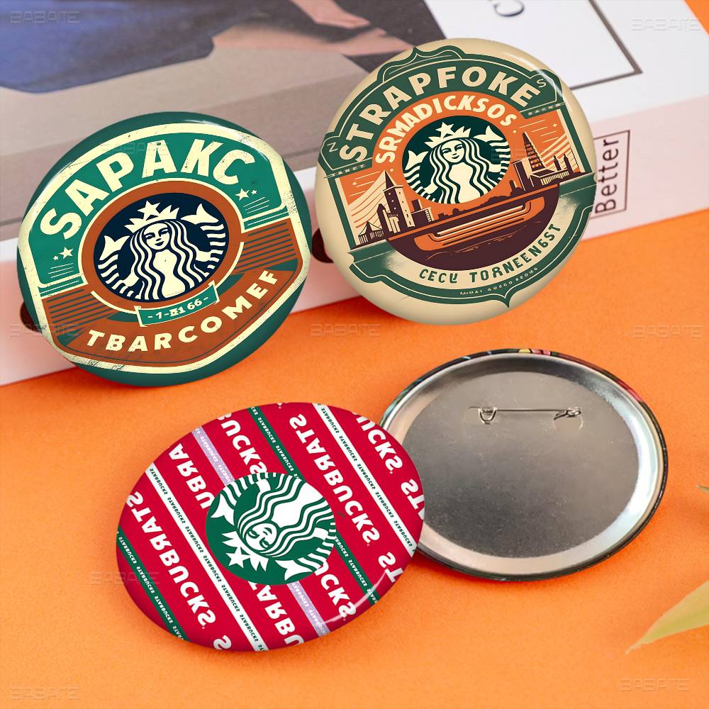 Cool S-Starbucks LOGO Tinplate - Coffee Tea Logo ulasan dan harga