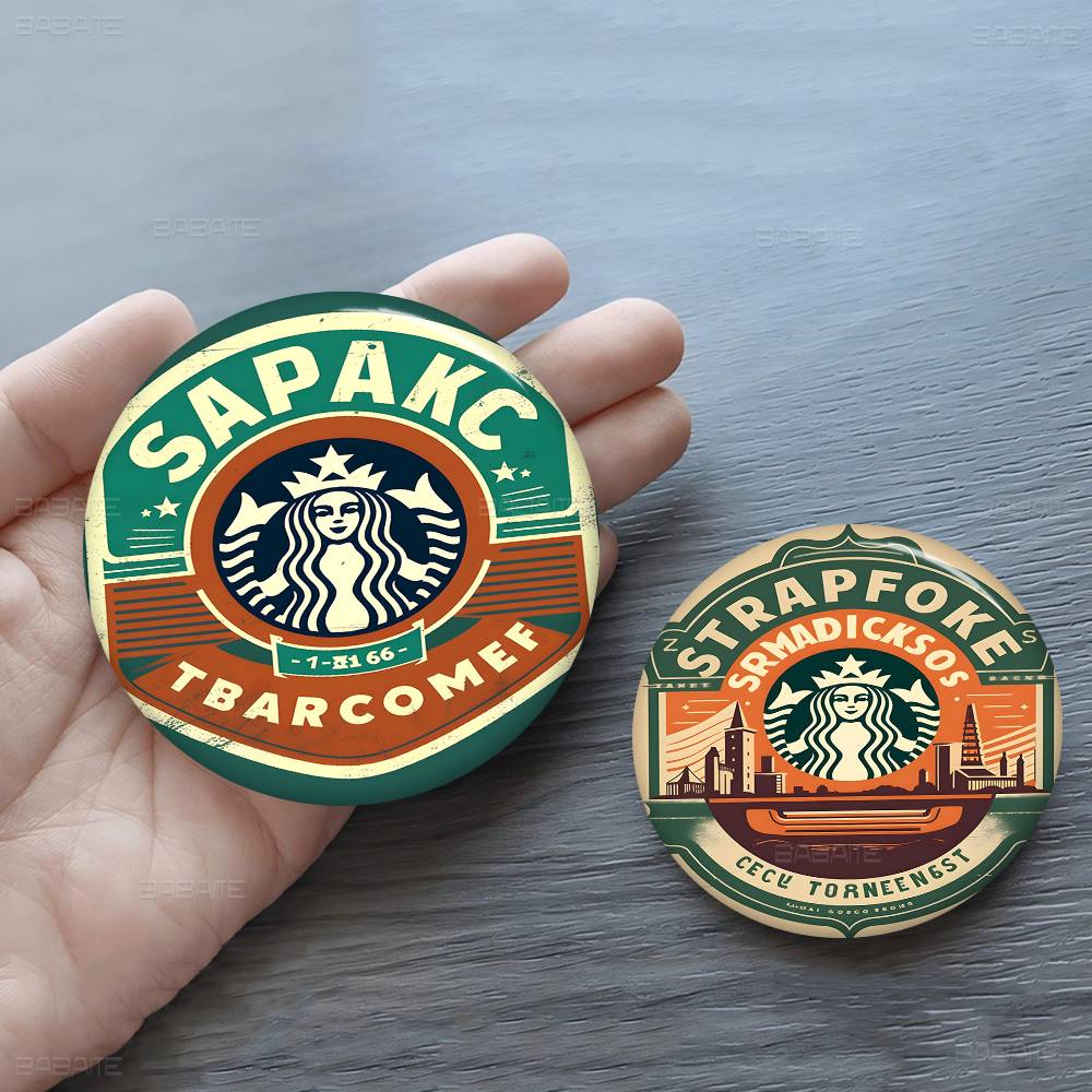 Cool S-Starbucks LOGO Tinplate - Coffee Tea Logo ulasan dan harga