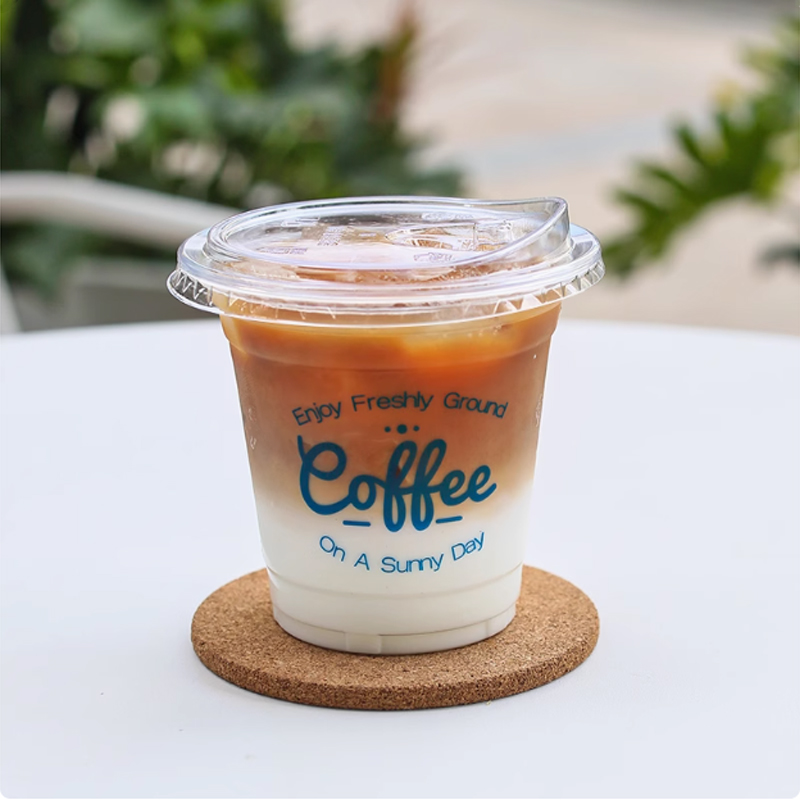 Plastic Cup Customized Logo Y  - Coffee Tea Logo ulasan dan harga