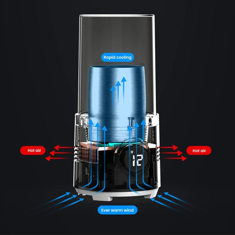 2 In 1 Fast Cooling Cup Cooler - Coffee Tea Warmer ulasan dan harga