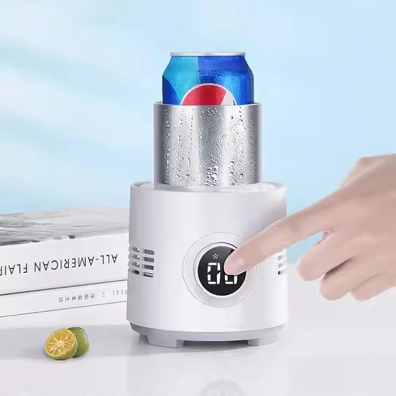 2 In 1 Fast Cooling Cup Cooler - Coffee Tea Warmer ulasan dan harga