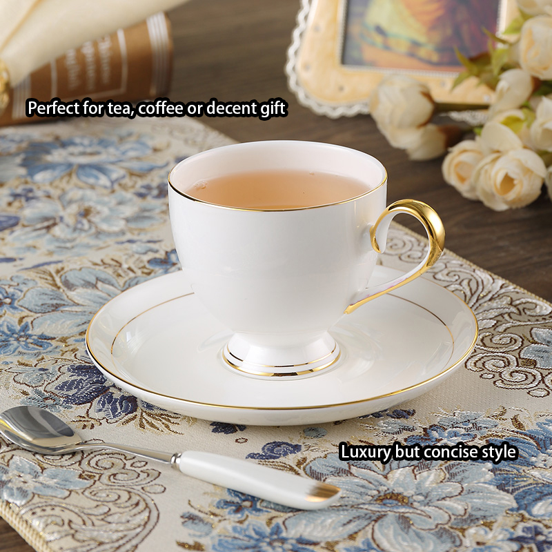 Grace Bone China Coffee Set Wh - Coffee Tea And Sugar Set ulasan dan harga