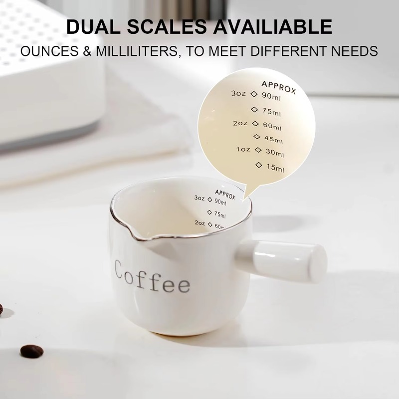 Mini Ceramic Coffee Cup with H - Coffee Tea Espresso ulasan dan harga