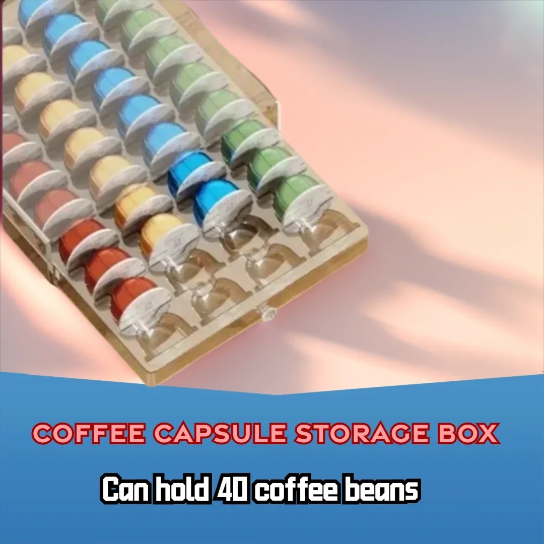 40Pcs Coffee Capsule Pod Holde - Coffee Capsule Holder ulasan dan harga