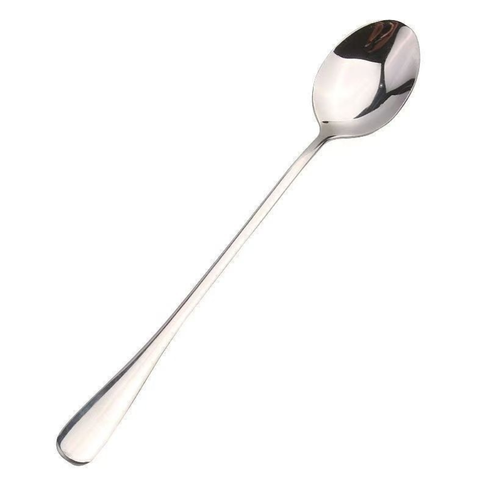 6PCS 20cm Long-handled spoon,  - Coffee & Tea Difabis ulasan dan harga