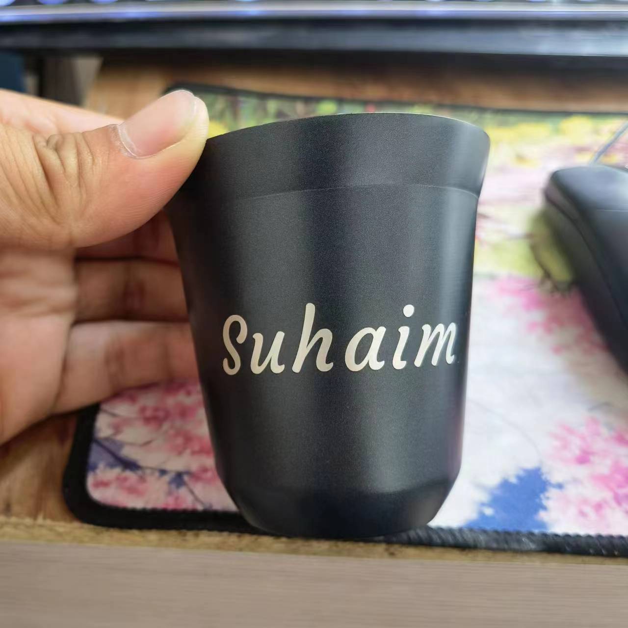 Insulated Double Wall SS Espre - Coffee Tea Logo ulasan dan harga