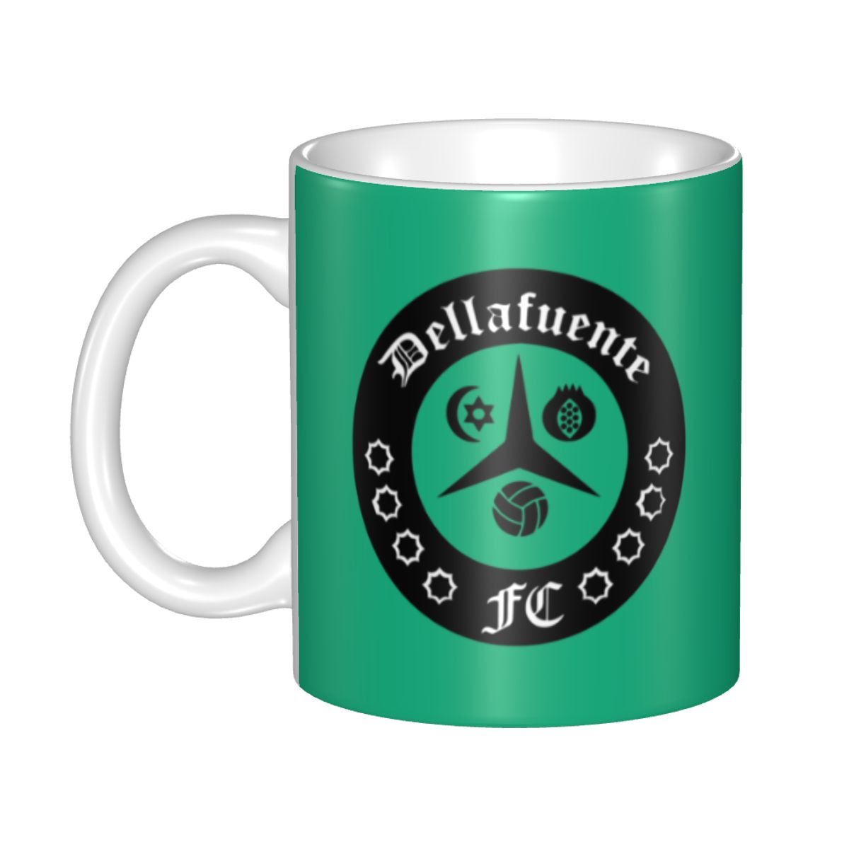 Customized Dellafuente FC Logo - Coffee Tea Logo ulasan dan harga