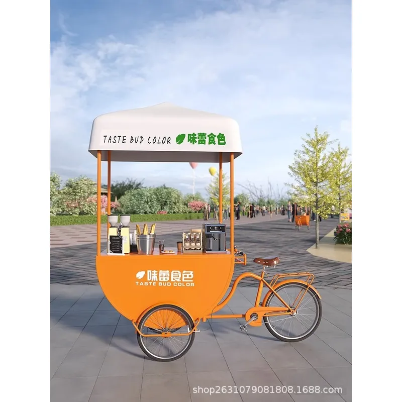 Outdoor Mobile Food Cart Snack - Coffee Tea & Company ulasan dan harga
