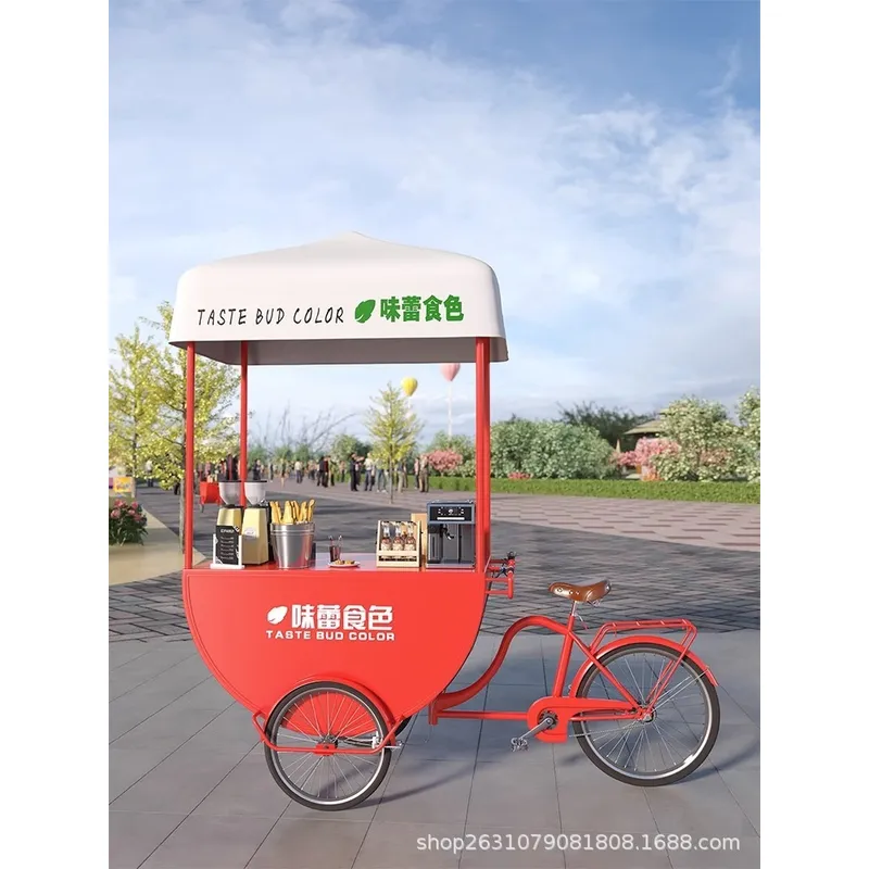 Outdoor Mobile Food Cart Snack - Coffee Tea & Company ulasan dan harga