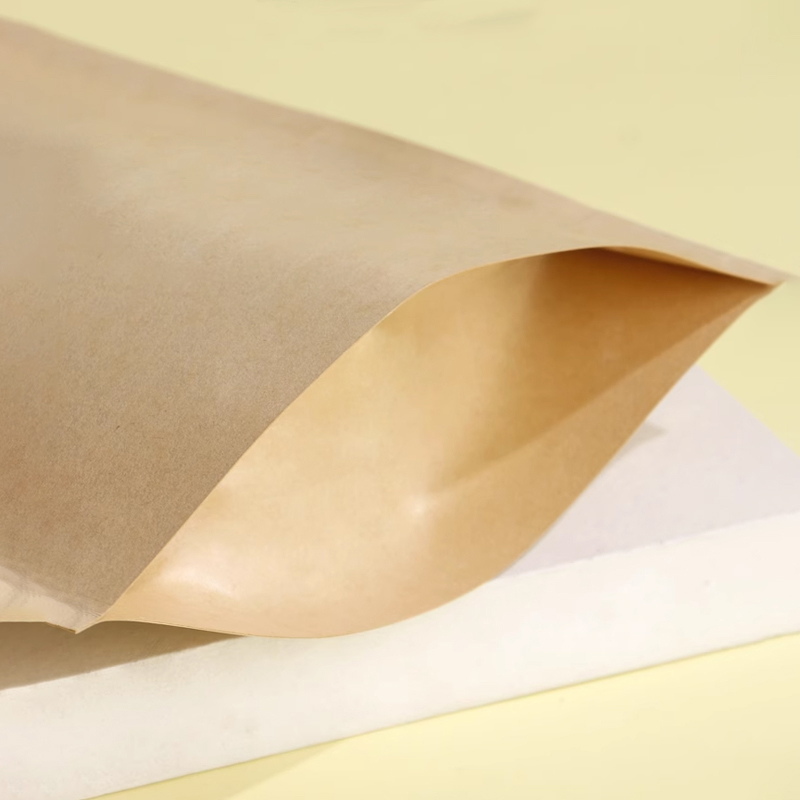 Print Craft paper Zipper Bag R - Coffee Tea Logo ulasan dan harga