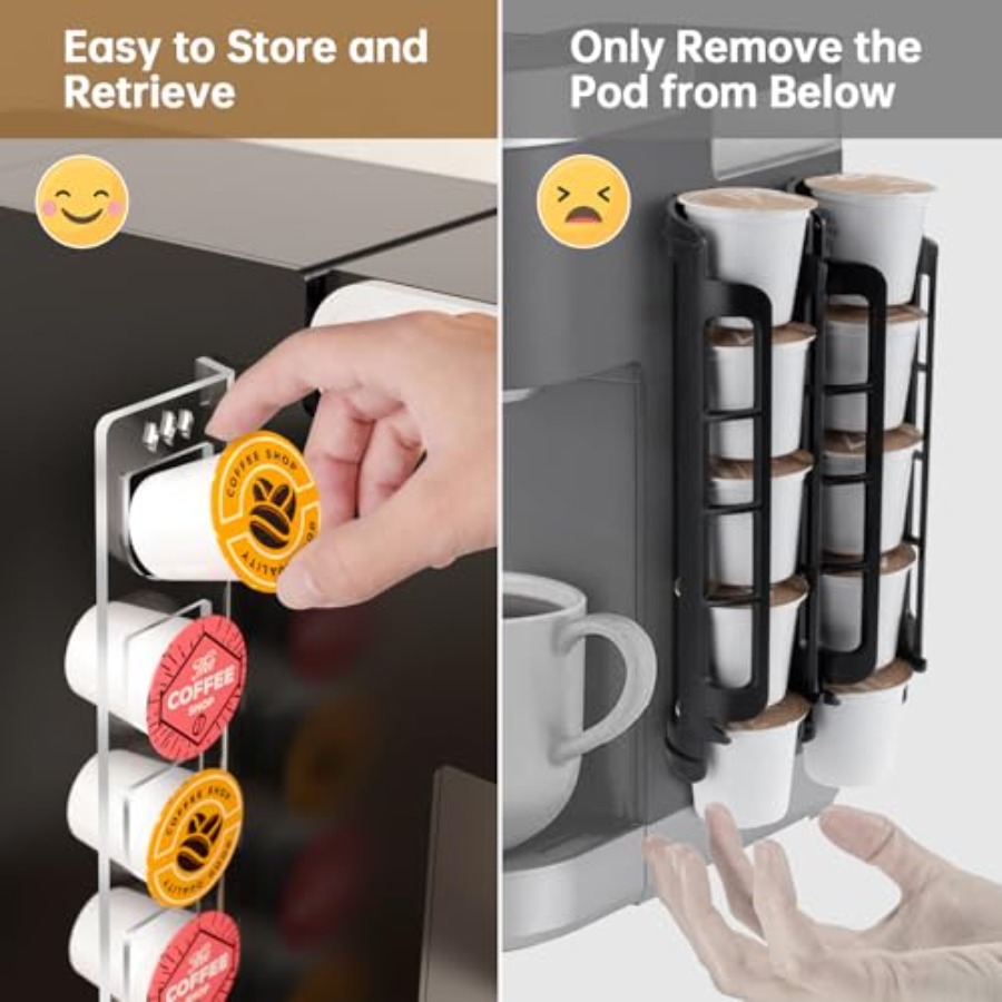 Clear Acrylic Coffee Pod Holde - Coffee Capsule Holder ulasan dan harga