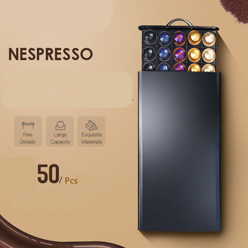 50 Pods Coffee Capsules Organi - Coffee Capsule Holder ulasan dan harga