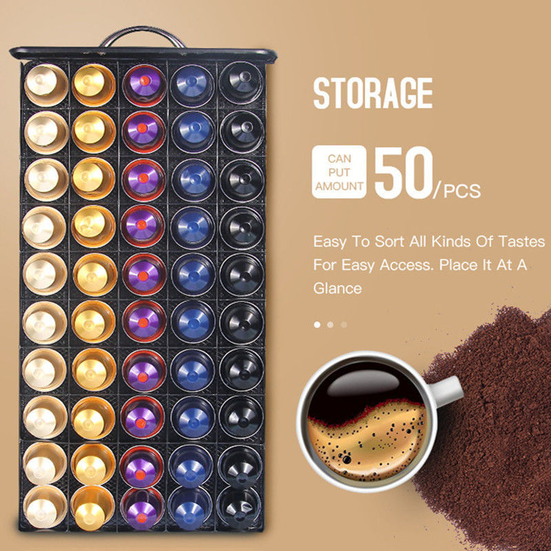 50 Pods Coffee Capsules Organi - Coffee Capsule Holder ulasan dan harga
