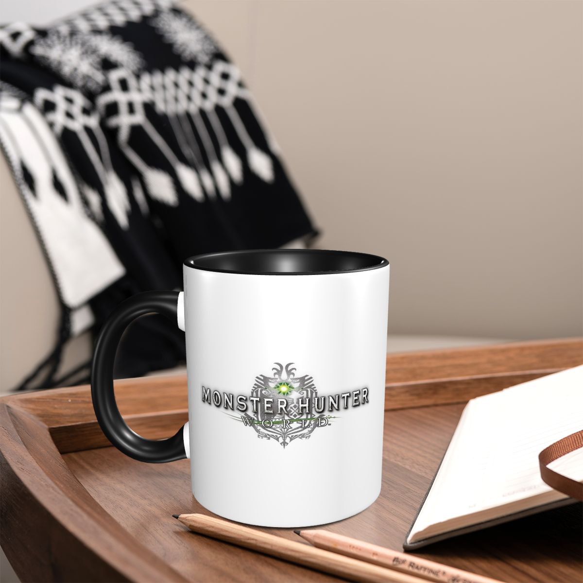 Monster Hunter World Logo Mug  - Coffee Tea Logo ulasan dan harga