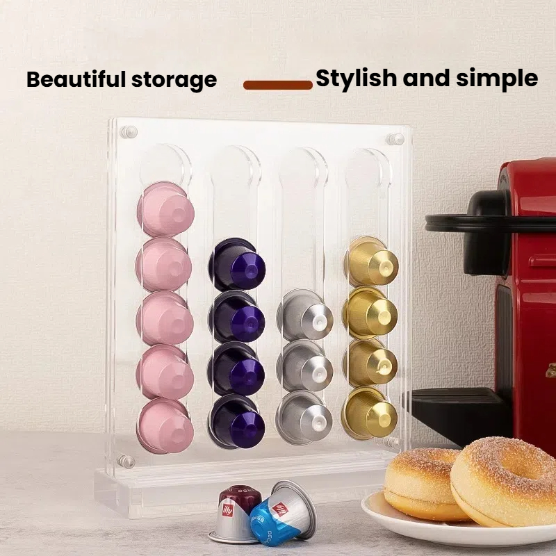 40 Capsule Coffee Capsule Hold - Coffee Capsule Holder ulasan dan harga