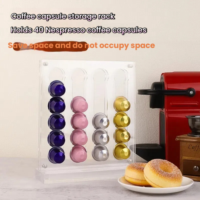 40 Capsule Coffee Capsule Hold - Coffee Capsule Holder ulasan dan harga