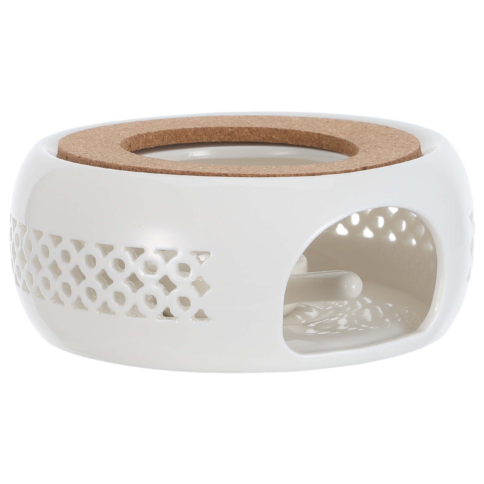 1Set Ceramic Tea Warmer Elegan - Coffee Tea Warmer ulasan dan harga