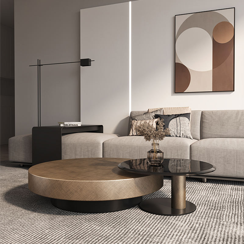 Modern Round Stainless Steel C - Coffee Tea & Company ulasan dan harga