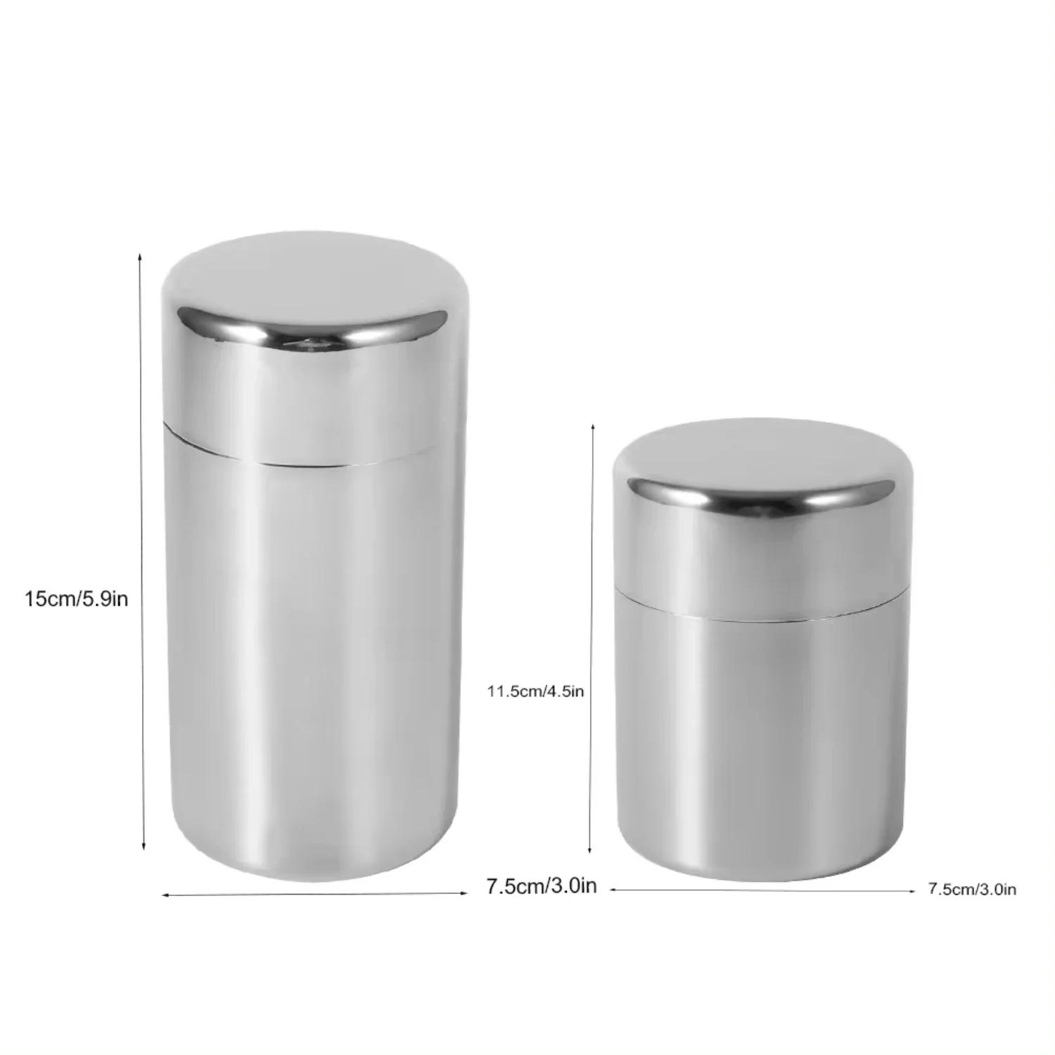 Stainless Steel Tea Leaf Tins  - Coffee Tea And Sugar Set ulasan dan harga