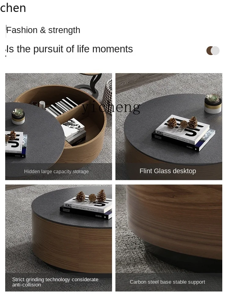 i5.15 round Rotating Stone Pla - Tea & Coffee Kent ulasan dan harga