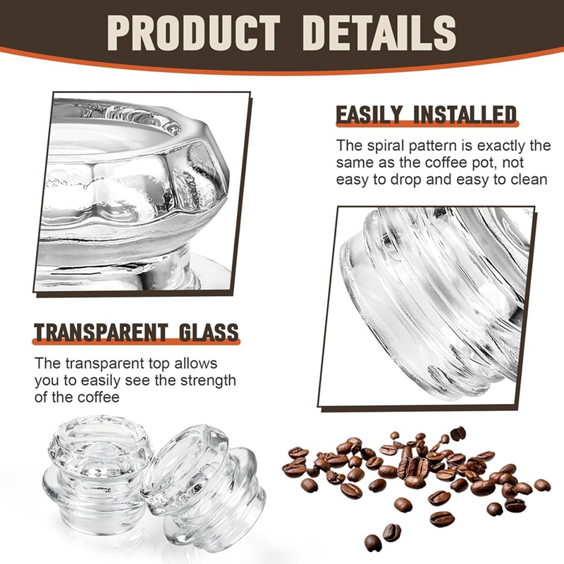 Coffee Percolator Glass Top Re - Coffee & Tea Difabis ulasan dan harga