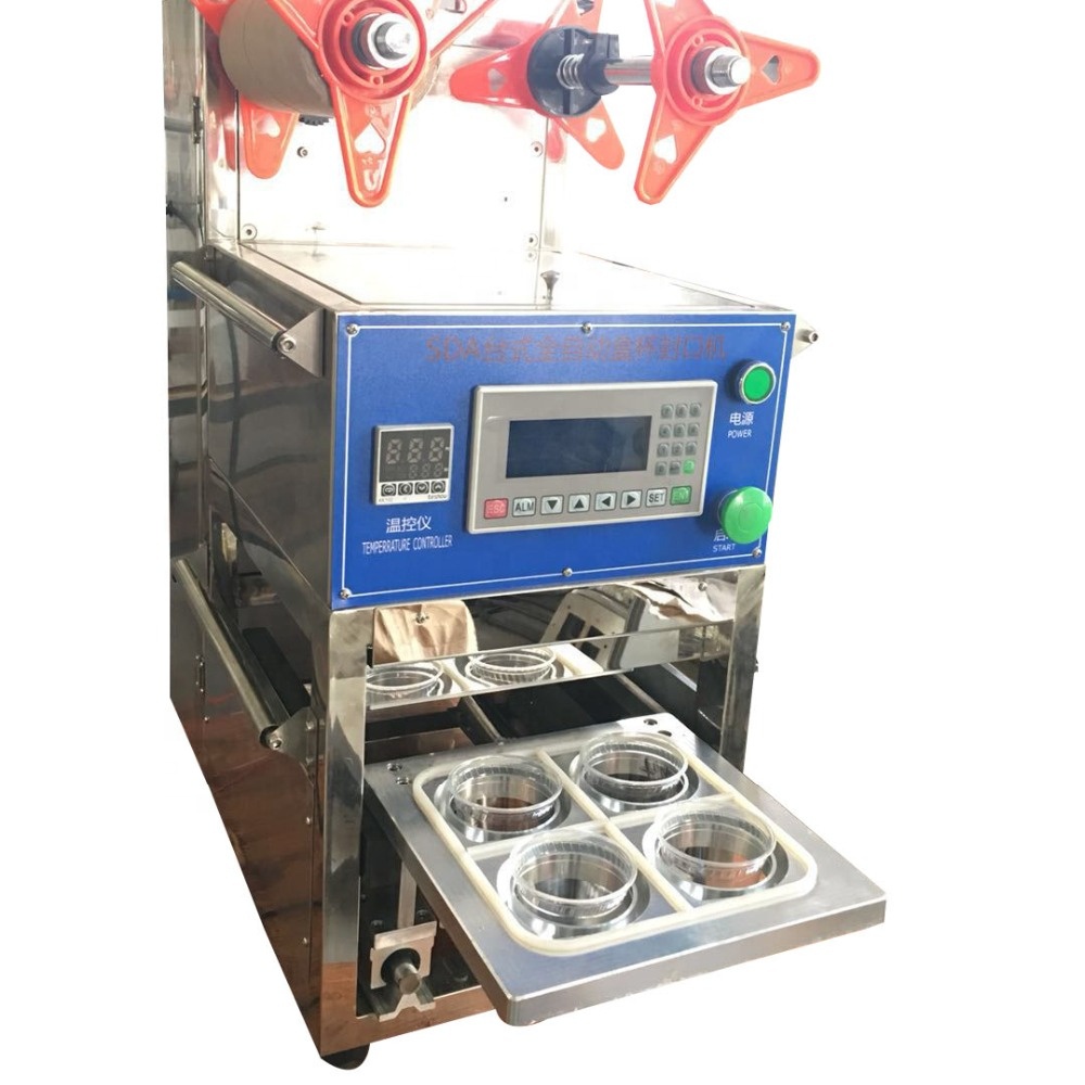 Cup Sealing Machine Sealer4 Cu - Coffee Bean ulasan dan harga