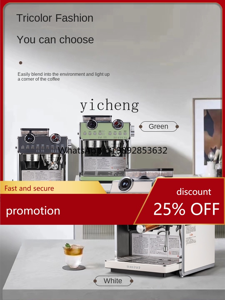PYH Coffee Machine Small Comme - Coffee Tea Espresso ulasan dan harga