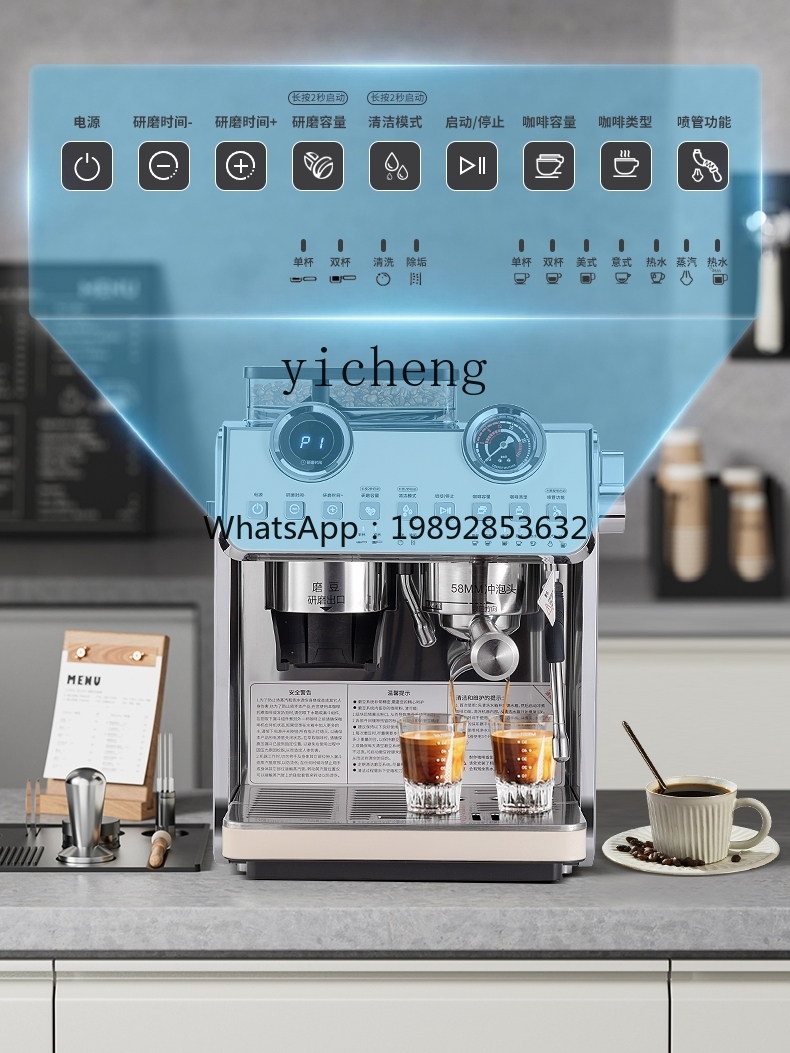 PYH Coffee Machine Small Comme - Coffee Tea Espresso ulasan dan harga